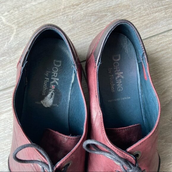 Dorking Made in Spain Smooth Leather Oxford Lace Up - Picture 12 of 14